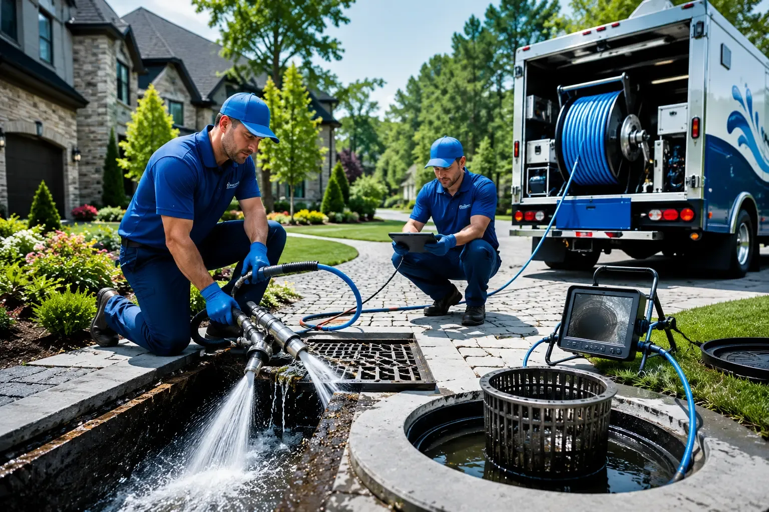 Local outdoor drain cleaning professionals in Hanover, MA